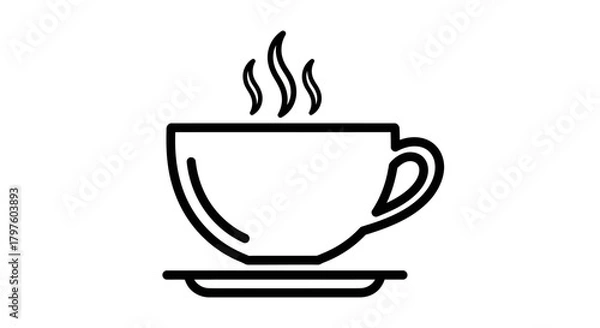 Obraz vector coffee icon illustration