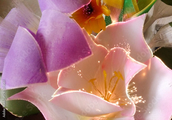 Obraz Electric Artificial Flowers.