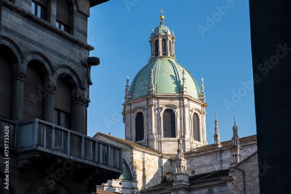 Obraz Dome, Como cathedral, Italy