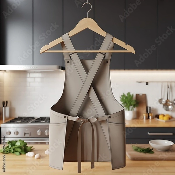 Fototapeta kitchen utensils on a white background