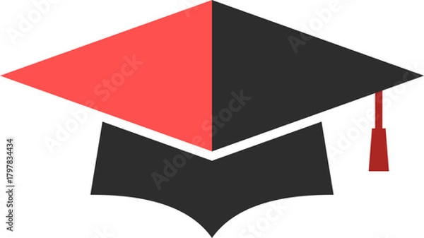 Obraz 학사모 일러스트레이션