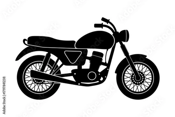 Obraz ikona motocykla