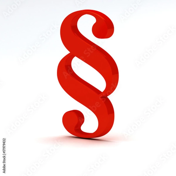 Fototapeta Paragraph Red