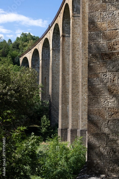 Obraz viaduc de chamborigaud
