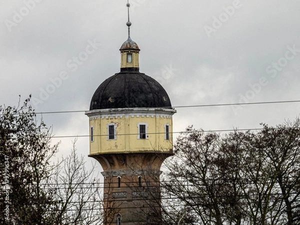 Obraz stara wieża ciśnień