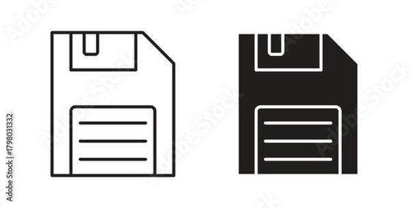 Obraz Floppy disk icon