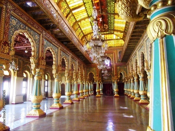 Obraz Mysore im Süden Indiens