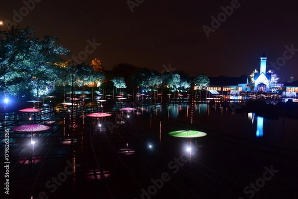 Obraz 三重　三重県　イルミネーション　イルミ　なばなの里