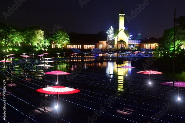 Obraz 三重　三重県　イルミネーション　イルミ　なばなの里