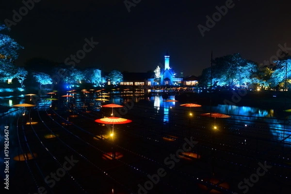 Obraz 三重　三重県　イルミネーション　イルミ　なばなの里