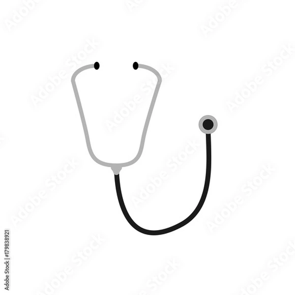 Obraz Medical stethoscope vector illustration