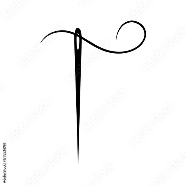 Fototapeta Tailor Sewing Needle