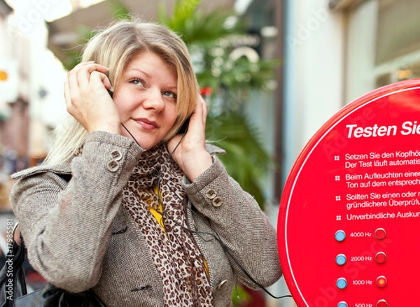 Obraz Hörtest