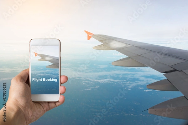 Fototapeta Flight Booking