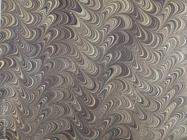 Fototapeta Marbled paper background.