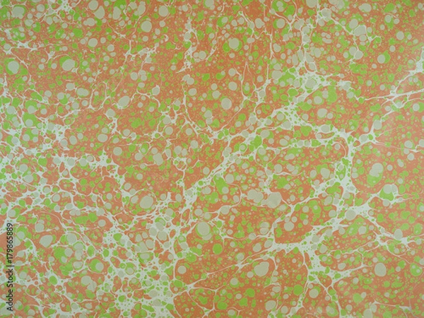 Fototapeta Marbled paper background.