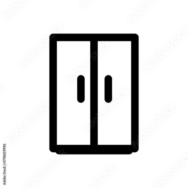 Obraz Double Door Cabinet 