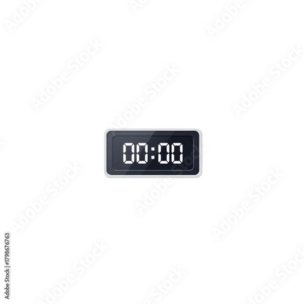 Fototapeta Digital Clock Display