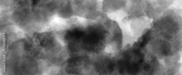 Obraz 抽象的　水墨画　背景素材