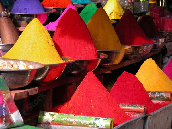 Obraz spezie colorate