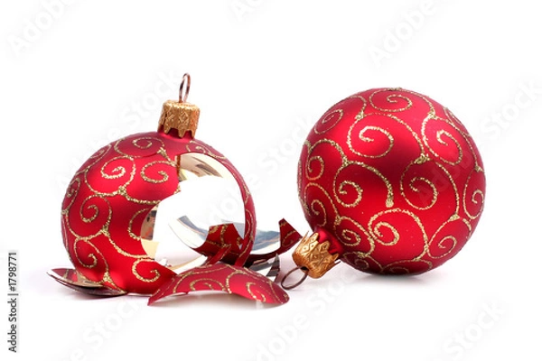 Obraz zepsuta bombka