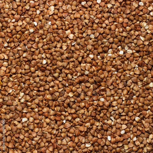 Fototapeta buckwheat grains background