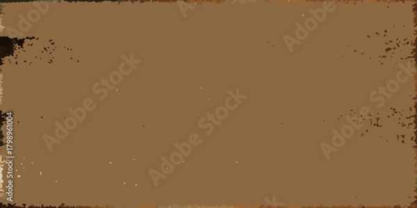 Obraz A textured brown background with distressed edges and speckled imperfections for a vintage feel