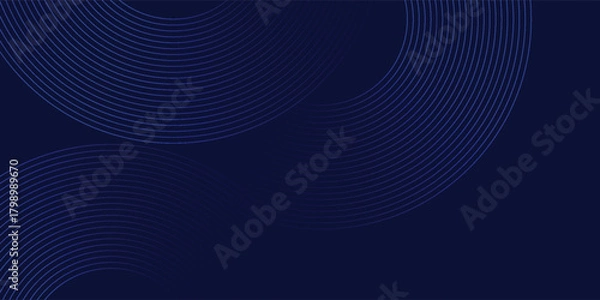 Fototapeta Modern Blue Tech Finance Fintech Background Abstract Hexagon Pattern. Abstract Business Tech Background VECTOR EPS10