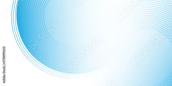 Fototapeta Design blue and white curve background. Simple graphic design. Modern elements. vector abstract eps10