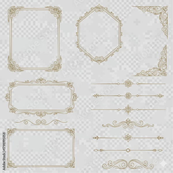 Obraz 高級感ある枠や装飾のセット