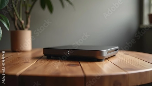 Obraz Smart home device on table