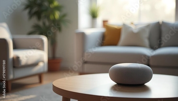 Obraz Smart assistant coffee table