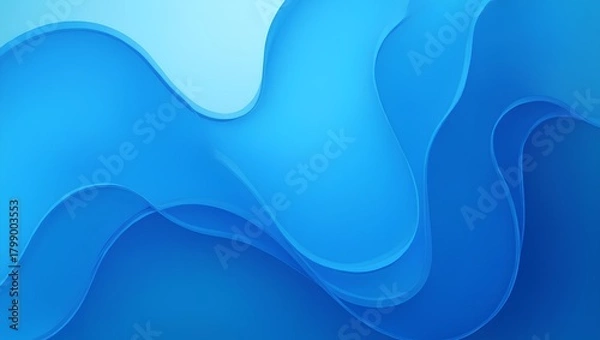 Obraz Blue abstract gradient