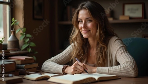 Obraz Woman Contemplative (Set 2)