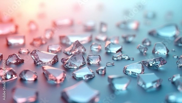 Obraz Glass Texture (Set 2)