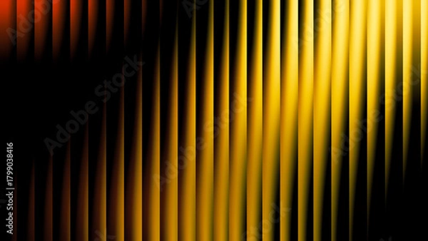 Obraz Abstract glowing vertical lines creating dynamic fiery pattern illustration