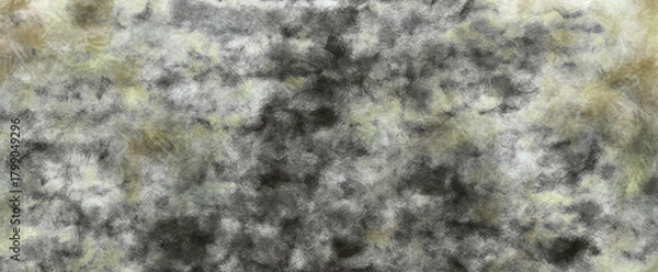 Obraz 抽象的　水墨画　背景素材