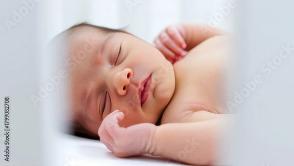 Fototapeta A baby's peaceful sleep