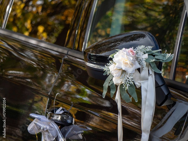 Obraz Wedding Car Decoration
