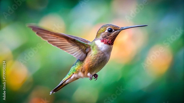 Obraz hummingbird in flight