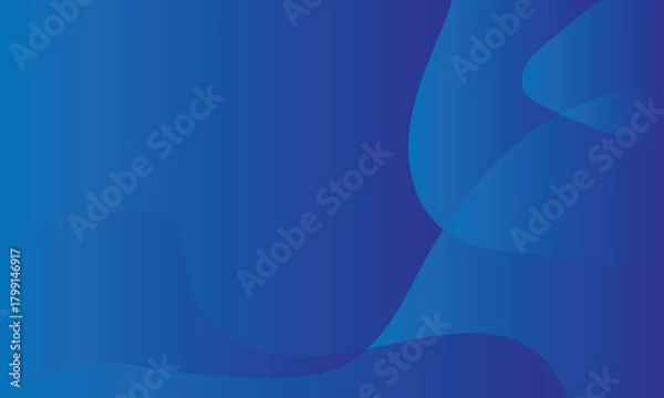 Fototapeta abstract blue wave background