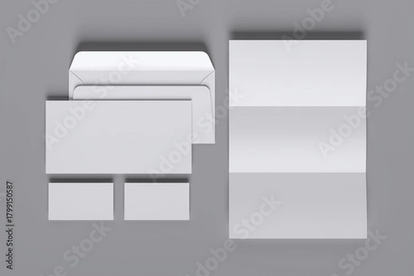 Obraz High Quality Blank Stationery Set