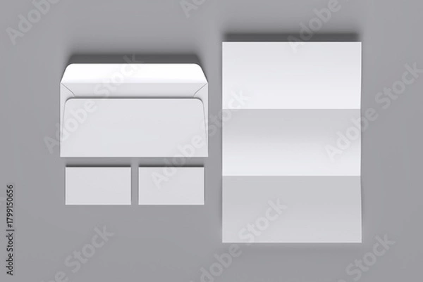 Obraz High Quality Blank Stationery Set