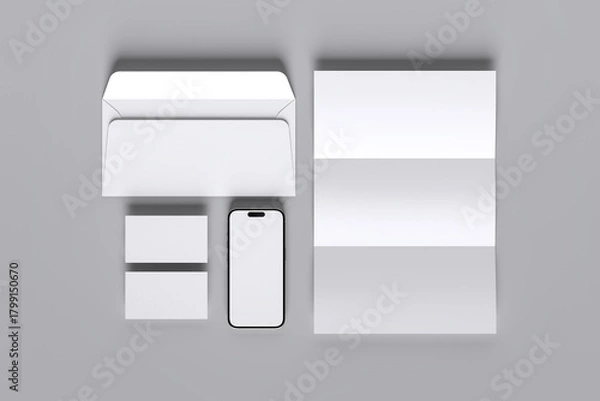 Obraz High Quality Blank Stationery Set