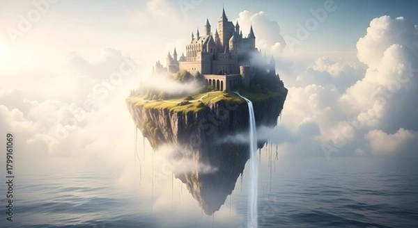 Obraz sunset over the lake