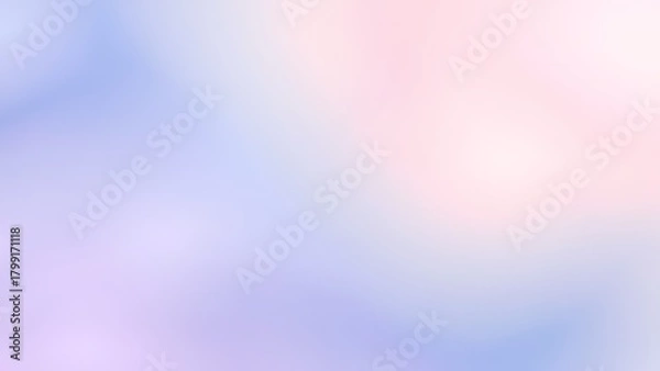 Obraz パステルカラーが溶け合う幻想的な抽象ぼかし背景