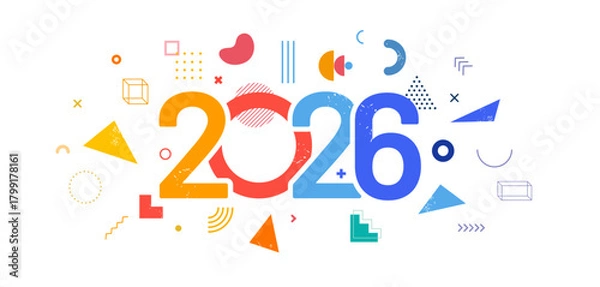 Fototapeta 2026 abstract geometric