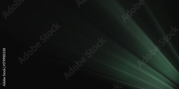 Obraz Green gradient color smooth background.