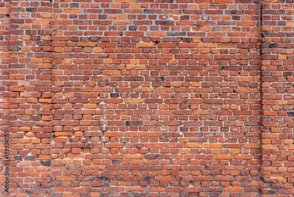 Obraz Background of old brick wall pattern texture.