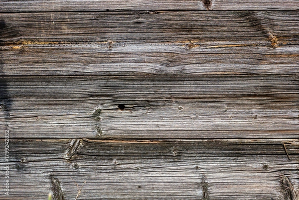 Obraz The old wood texture with natural patterns